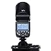 Godox V1-C Flash for Canon, 76Ws 2.4G TTL Round Head Flash Speedlight, 1/8000 HSS, 480 Full Power Shots, 1.5s Recycle Time, 2600mAh Lithium Battery, 10 Level LED Modeling Lamp