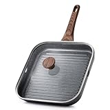Nonstick & Easy to Clean: The Switzerland ILAG nonstick coating is very effective in preventing anything from sticking to the surface, even with minimal oil, and also makes cleaning a breeze, just wipe it with a paper towel or rinse it with water. Fr...