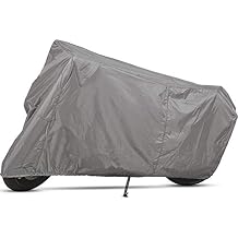 Dowco Guardian 50124-07 WeatherAll Plus Indoor/Outdoor Waterproof Motorcycle Cover Grey, Sportbike