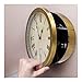 HERVI CYQ Geheimnis Wanduhr Tresor, mit geheimen Innenraum, Verstecken Valuables (Farbe : Gold)