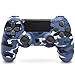 Produktbild Wireless Controller für PS4, Game Controller für Playstation 4 mit Dual Vibration und Ladekabel, Remote Control Gamepad für PS4/Slim/Pro Konsole(Blaue Tarnung)