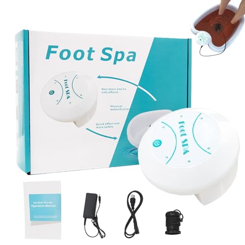 Bain De Pieds Ionique Detox, Spa Pied Électrolyse Pour Maison, Bain De Pieds Pour Détox Et Relaxation, Appareil De Pédicure Ionique Portable Pour Soin Des Pieds