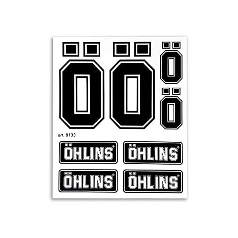 AMS Ohlins 8133 - Kit de pegatinas para horquilla de suspensión de motocicleta Cover