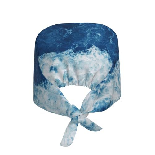Image of Unisex Adjustable Surgical Sweatband - Elastic Bandage Cap - Scrub Caps for Nurse Working Cap