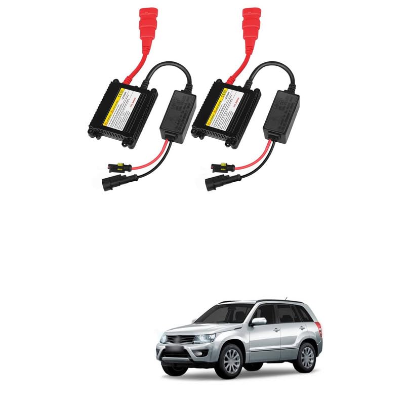 LOVMOTO Universal for Car Xenon HID Ballast 35W DC 12V Universal Replacement for H1 H3 H4 H7 H11 H13 9005 9006 9007 5202 880, Pack of 209 Comftable for Suzuki Grand Vitara