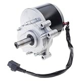 Motore a ruota motrice da 24 V con spazzole carbone e fili rame, questo motore da 24 V ha un ' eccellente durata Le caratteristiche del filo rame possono fornire trasmissione corrente più stabile e ridurre la perdita energia