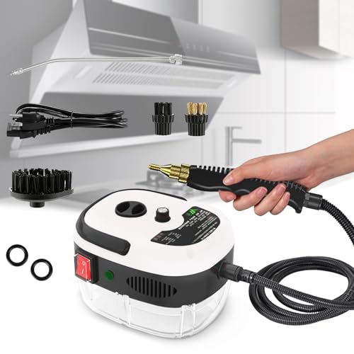 Catálogo para Comprar On-line Limpiador de Vapor , listamos los 10 mejores. 48 Limpiador De Vapor A Presión De Alta Temperatura De 2500w, Portátil Máquina Limpiador de Vapor de Mano para Limpieza Cocina, Baño, Coche (Blanco)