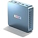 Trycoo WI-6 Mini PC 8 GB RAM 256 GB M.2 SSD, 12. Generation N95 (bis zu 3,4 GHz) Mini Computer, 4K Mini Desktop PC, Gigabit-Ethernet/WiFi/BT/2* HDMI/USB-C, für Alltag Verwenden