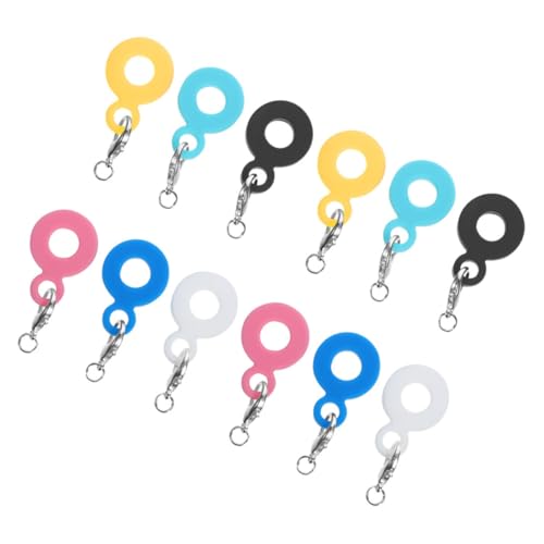 Cabilock 12Pcs Reusable Silicone Drinking Straw Pendants Cute Charms for Drink Decor for Personalizing Your Drinkware