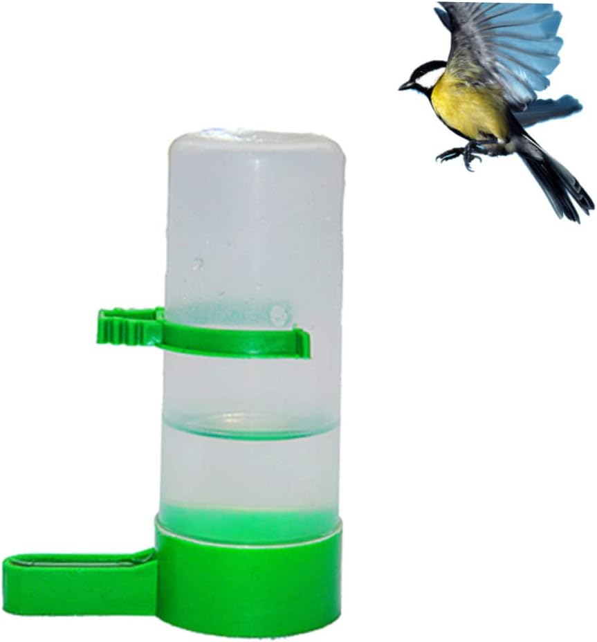 2sets Professional Bird Drinker Automatic Drinking Water Sprinkler for Birds 5pcs*2