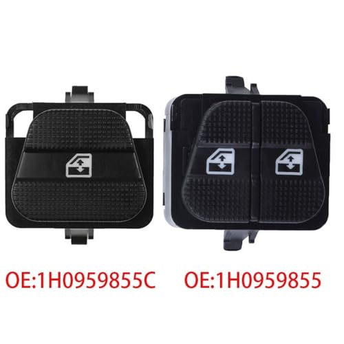 Interrupteur lève-vitre cassé VW Golf réparé avec commande 1H0959855 - 6