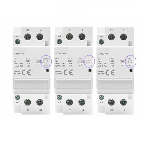 Contacteur AC domestique 2P 40A pour votre pile de charge