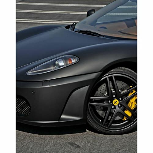 3M 1080 M12 Matte Black 3In X 5In (Sample Size) Car Wrap Vinyl Film #TOP3