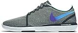 Marke - Nike Nike Damen WMNS LUNAR Sculpt Hallenschuhe, Grau(Hasta/Algen/Grünes Glühen/Fierce Purple), 39 EU