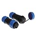 Ideapro Pair Waterproof Aviation Cable Connector + Socket SP21-4 4 Pin IP68
