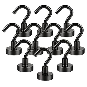 Anksixx 10PCS Extra Starke Magnethaken