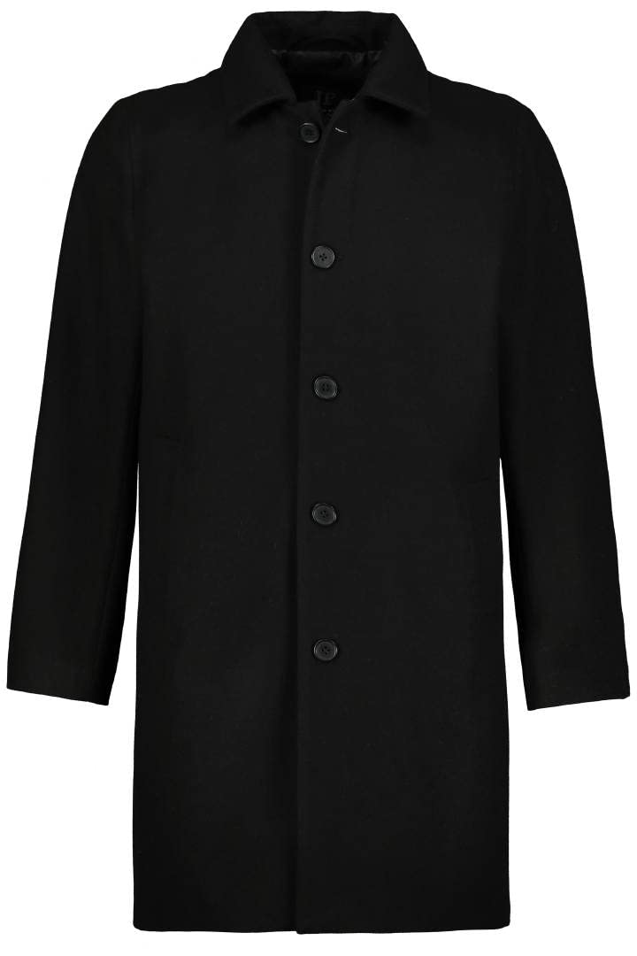 JP 1880 Men's Mantel Coat, Black Beauty, 8XL