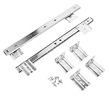 Glissières de clavier : la conception est simple, facile à installer à décharger, facile à utiliser, glissières de tiroir de remplacement