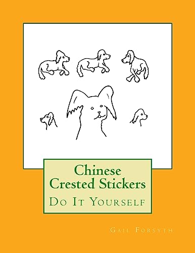 Chinese Crested Stickers: Do It Yourself