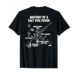 ピューピューピューの解剖学 (裏面) おもしろライフル銃ミーム Tシャツ