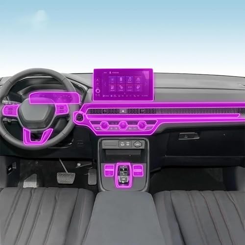 Film de protection TPU pour Honda CR-V 2023 console centrale
