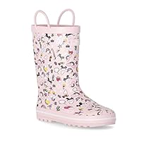 Trespass Starryton Kids Unicorn Printed Wellies