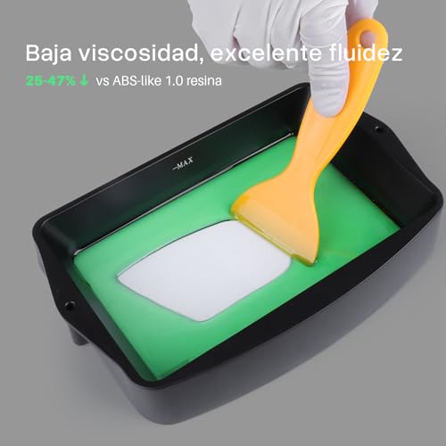 Resina 3D ABS-Like ELEGOO 2000g Alta Precisión Gris - Fernando Cortés