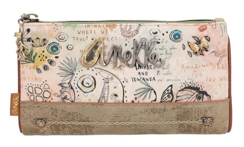Anekke Damen Weiche Geldbörse 36729-907 Mehrfarbig 18x10x2...