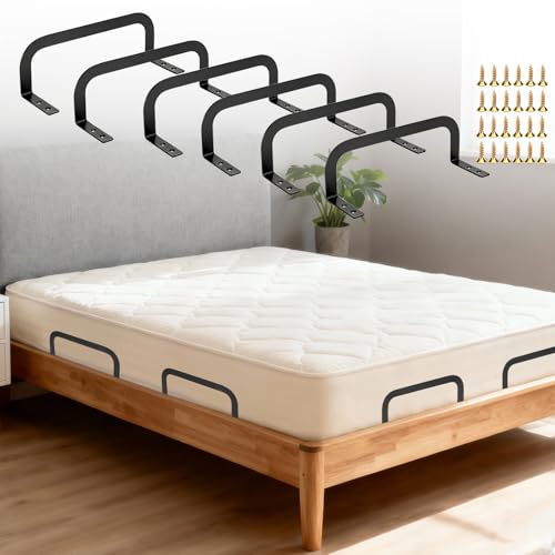 6 PCS Mattress Slide Stopper and Bed Stoppers to Prevent