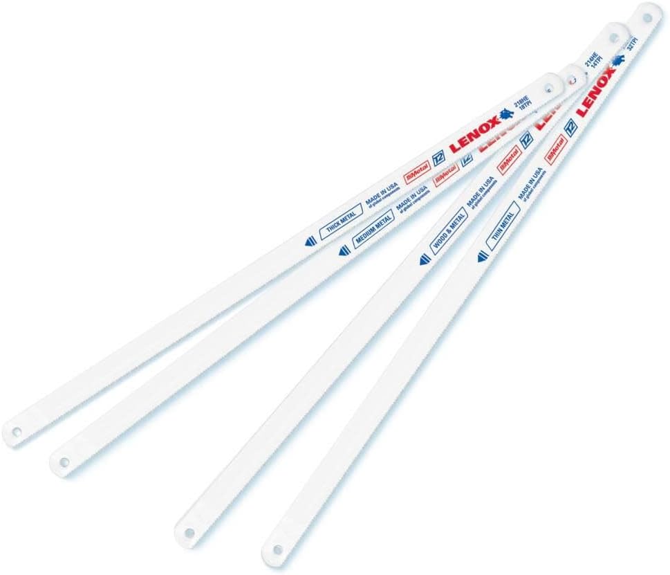 Lenox 12 in. X 1/2 in. X 0.023 in. 14 Tpi T2 Metal Cutting Hacksaw Blade 10 Pk.