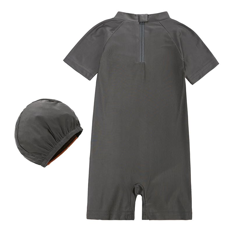 Image of Baby Bucket Swimsuit for Boys | Swimwear with Cap | Swimming Costume | Swimwear and Beachwearr