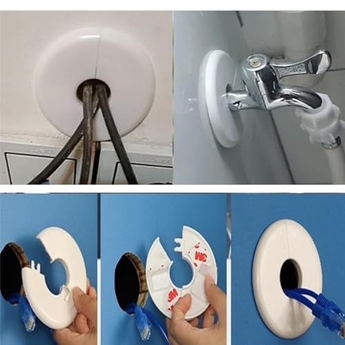 Joint de tuyau d'eau pour masquer défaut de mur de radiateur A44 - 4