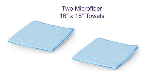 Leather Cpr Cleaner & Conditioner Lint-Free 16 Inch Microfiber Towel (2 Pack). Covers Leather Surfaces Quickly And Easily While Using Less Cream. Washable & Reusable #TOP1