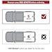 MaxMate Soft Tri-fold Truck Bed Tonneau Cover Compatible with 2005-2015 Toyota Tacoma | 5' (60
