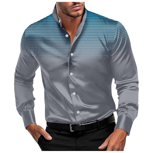 Chemise en satin homme infroissable pour rester impeccable en soirée