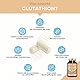 L-GLUTATHION reduziert zu 98% | Optimale Formel mit Vorläufern + Vitamin C | Tripeptid: Glutaminsäure, Cystein, Glycin | 90 Kapseln Vegan Hochdosiert