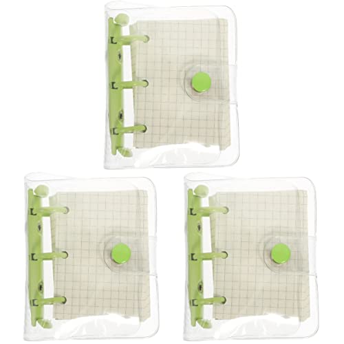 Cahier pratique pour écriture STOBOK contre l'encre qui bave avec couverture transparente