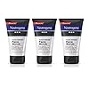 Neutrogena Men Exfoliating Razor Defense Daily Shave Face Scrub, Conditioning Facial Cleanser for Smoother Skin & Less Razor Irritation, Dye-Free, 4.2 fl. oz (Pack of 3)