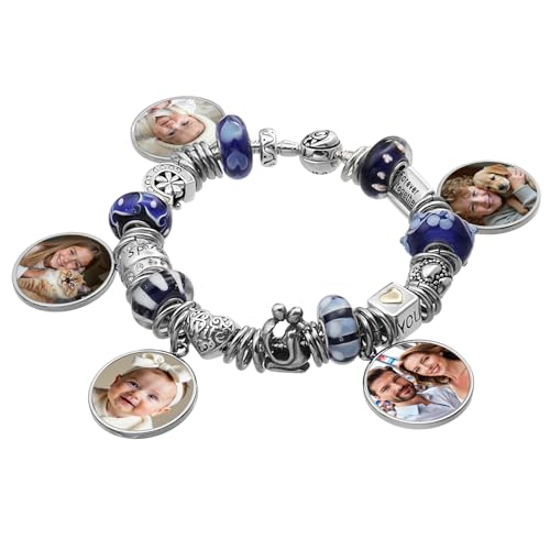 Custom Photo Charm with Picture Personalized Photo Family Bead Christmas Gift For Mother Sister Girlfriend4