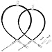 No. 1 accessories 2PCS Club Car Precedent Brake Cable Driver & Passenger Side 2004+ G&E Golf Cart