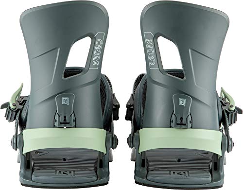 Foto von Nitro Herren Rambler '22 All Mountain Freestyle günstige Bindung Snowboardbindung, Cold Midnight, L