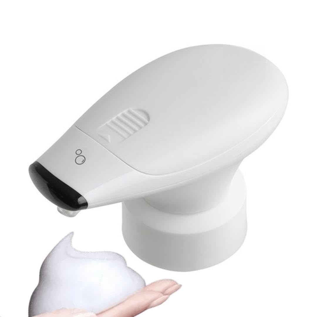 Supercap Automatic Soap Dispenser Lid Touch-Free IR Sensor Soap Dispenser Replace Pump for Kitchen Bathroom (Foam Auto Pump White)