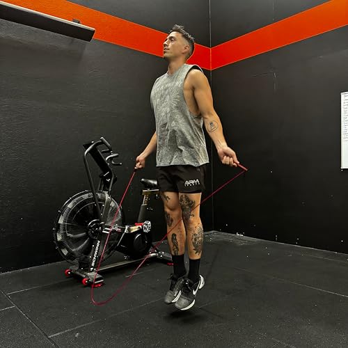 Comba crossfit ajustable ideal para ejercicios de salto dobles 5