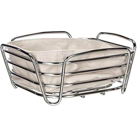 Panera Blomus Elara S de Acero Cromado con Bolsa de Tela de algodón Cover