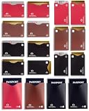 Alpine Rivers RFID Blocking Sleeves, Credit Card Protector, Passport Sleeve