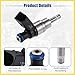 PARSKILO Car Fuel Injector Nozzle Replacement for VW Golf R 2.0L M/T 2012-2013 No.06F906036F - Pack of 4 Benefit