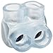 Panduit PCSB2/0-2S-6 Multi-Tap Connector Clear Insulation Single-Sided 2 Ports 2/0 - #14 AWG STR #10 - #14 AWG SOL Conductor Size Range 3/16 Hex Size 0.67" Center To Center Port Hole Distance 1.31" Width 1.38" Height 1.52" Length"