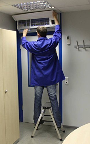 KRAUSE Doppelleiter Dopplo, 2 x 7 Stufen, 120366