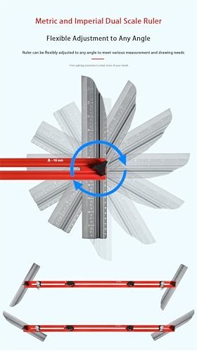 2026 Stair Tread Template Tool – Precis Stair uring Jig for Layout Projects – Ideal for Woodworking, DIY, and Construct