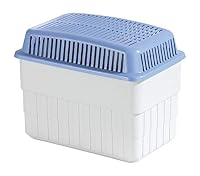 WENKO Nachfüllpack für Feuchtigkeitskiller 2kg, Granulatblock für Raumentfeuchter, fasst bis zu 2,8 l Feuchtigkeit, laborgeprüft, reduziert Schimmel & Gerüche, Weiß – Ansicht 6